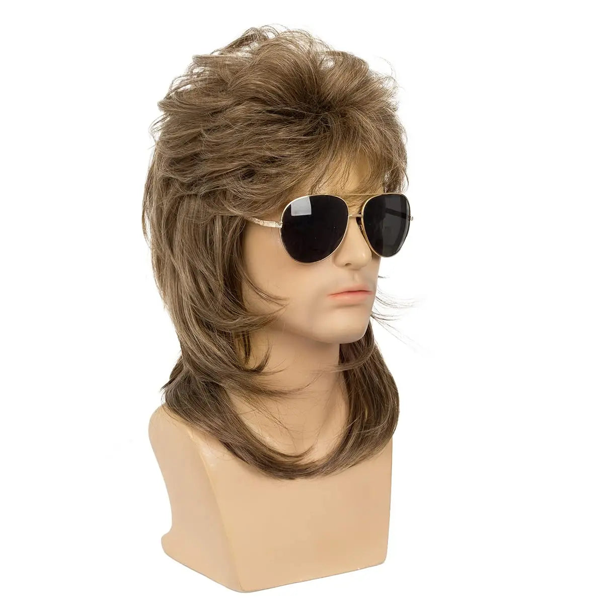 Men's Mullet Wig | 70s 80s Retro Costume & Cosplay Wig