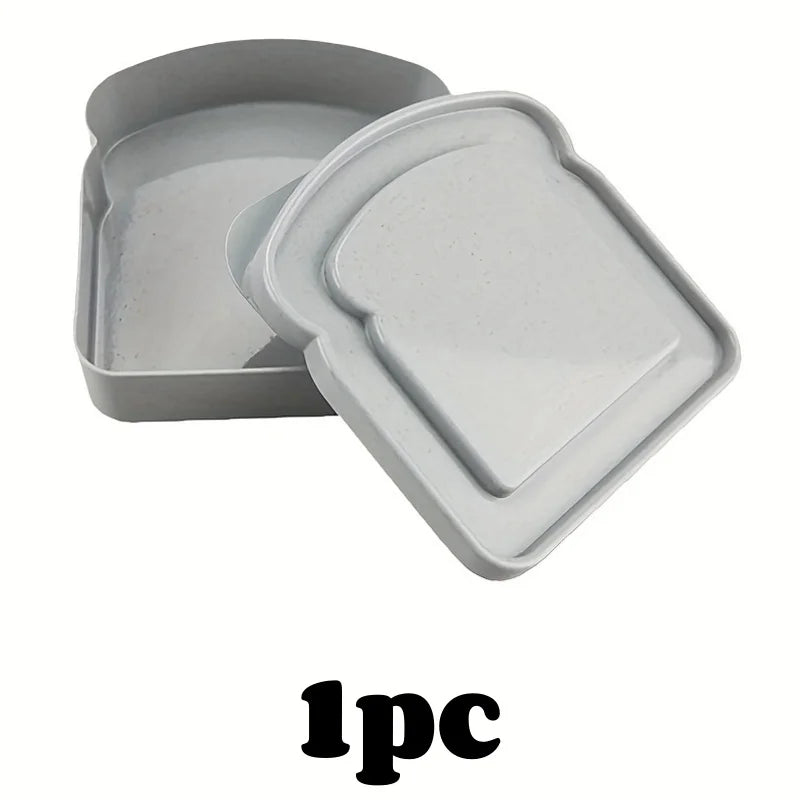 Reusable Bento Sandwich Box – BPA-Free Stackable Lunch Container with Lid