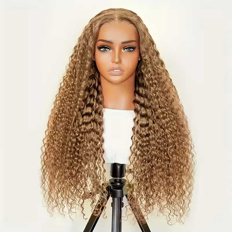 Deep Wave #27 Honey Blonde HD Lace Front Wig | 13x4 & 13x6