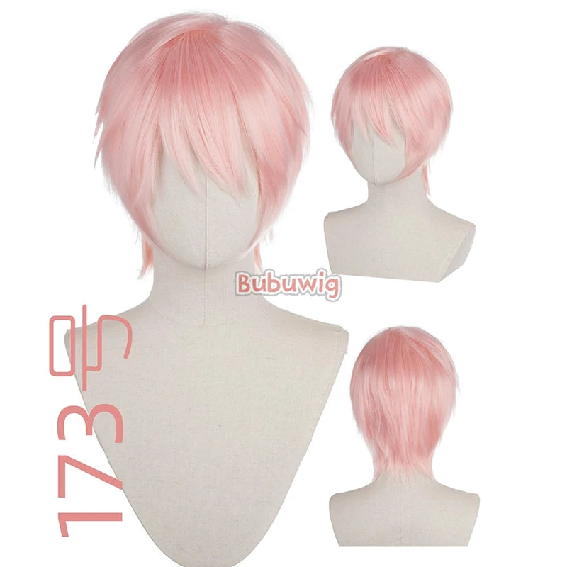 Bubuwig Synthetic Hair Short Straight Cosplay Wig – 70+ Colors, 12 Inch