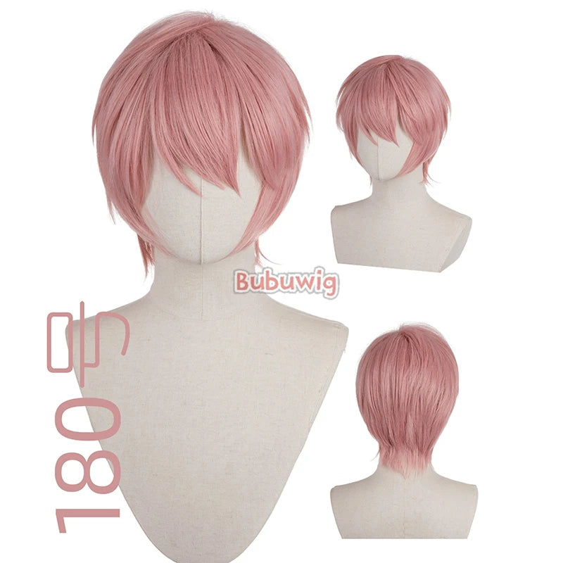 Bubuwig Synthetic Hair Short Straight Cosplay Wig – 70+ Colors, 12 Inch