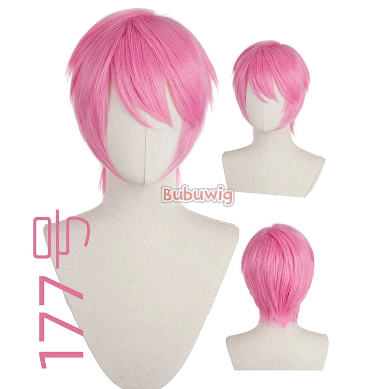 Bubuwig Synthetic Hair Short Straight Cosplay Wig – 70+ Colors, 12 Inch