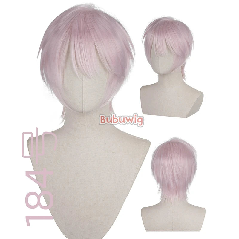 Bubuwig Synthetic Hair Short Straight Cosplay Wig – 70+ Colors, 12 Inch