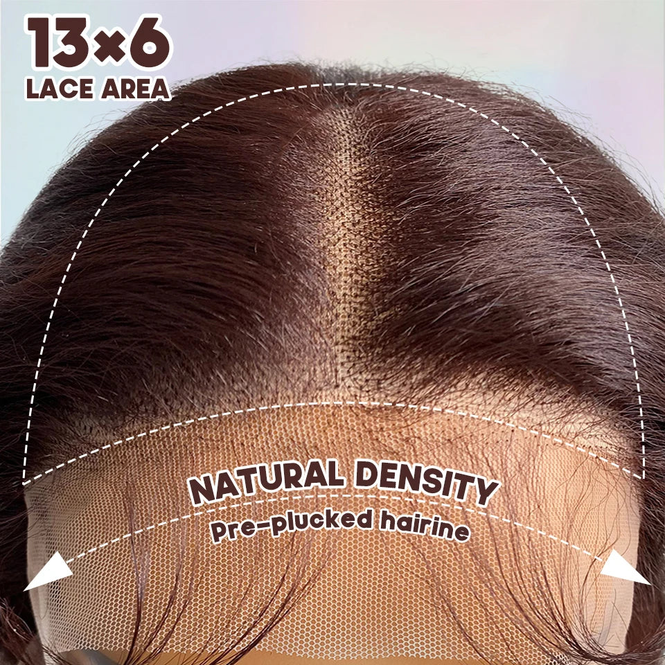 Latisha 13x6 Lace Front Wig – Curly Highlight Synthetic Wig with Baby Hair, 24 Inch Heat-Resistant Fiber