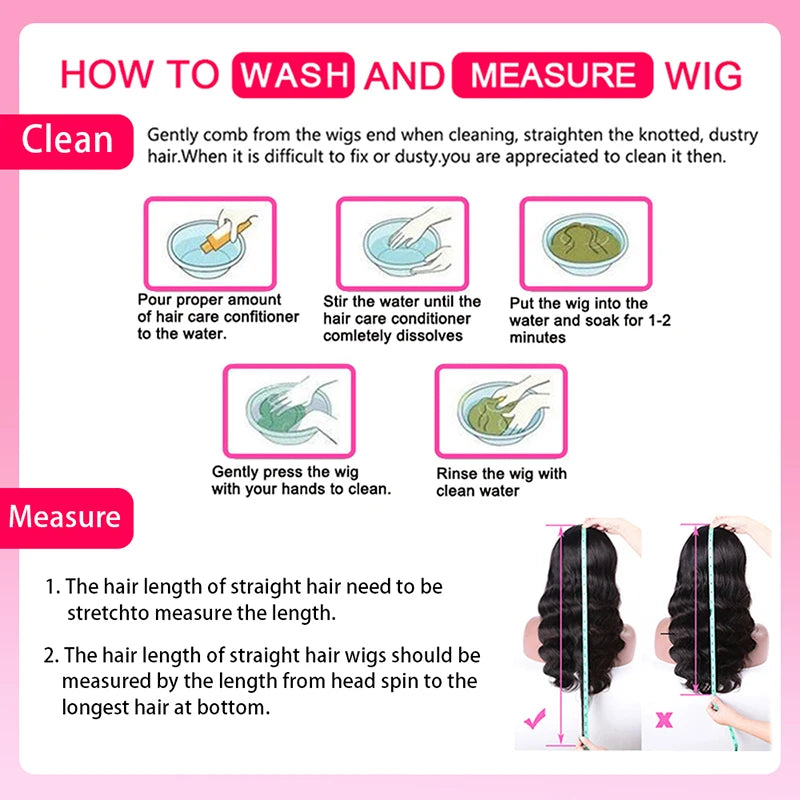 Orange Ginger 13x6 Lace Front Deep Wave Human Hair Wig (Pre-Plucked, 38")