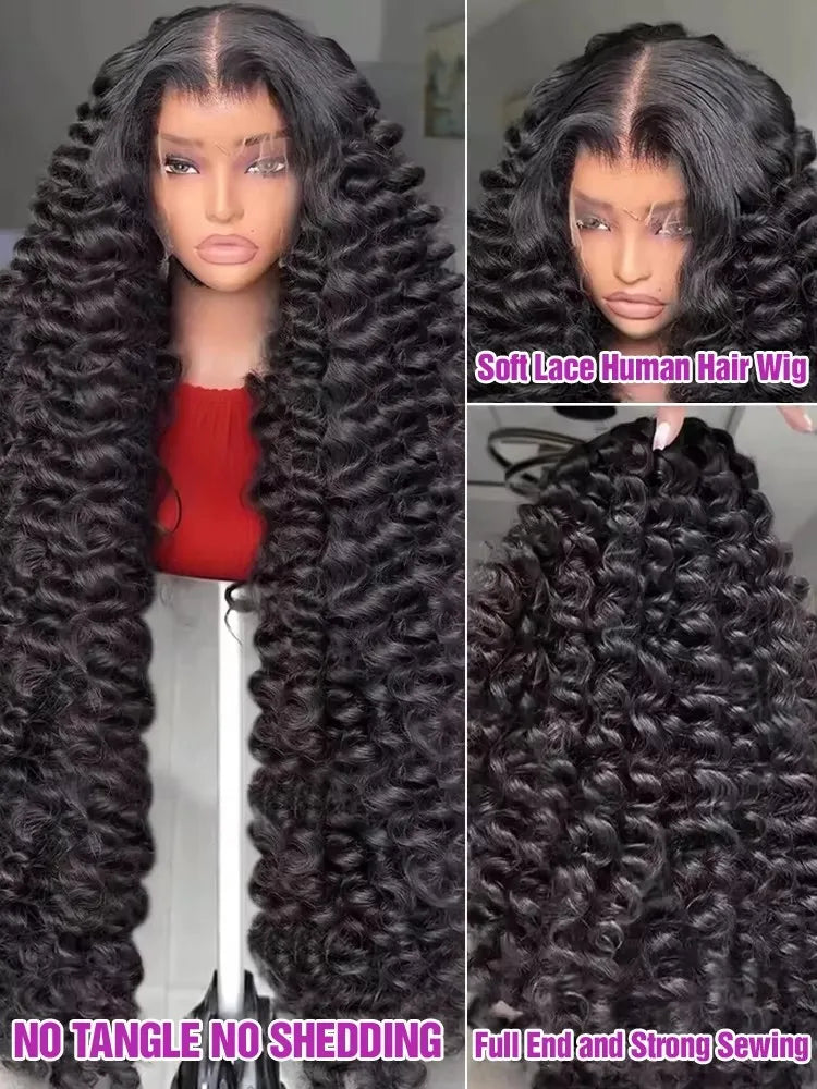 200 Density 30 40 Inch 13x6 Hd Lace Frontal Wig Loose Wave Wig Curly Human Hair WigsWave Human Hair Wig Brazilian Loose Deep