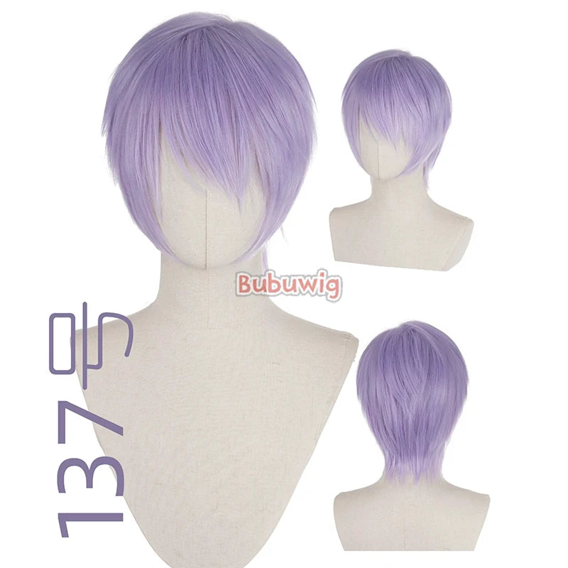 Bubuwig Synthetic Hair Short Straight Cosplay Wig – 70+ Colors, 12 Inch