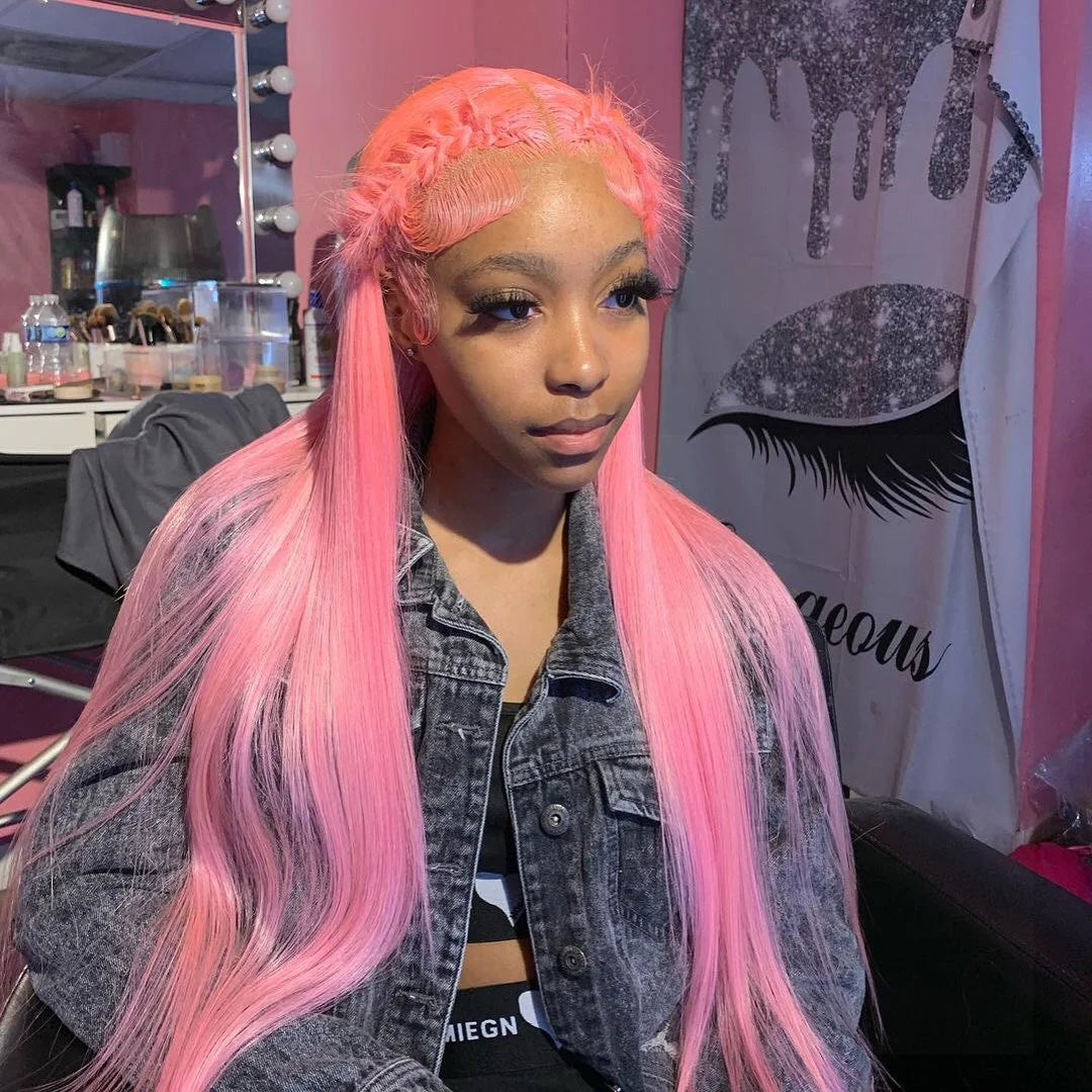 HD Lace Front Human Hair Wig – Long Body Wave, Ombre Honey Blonde