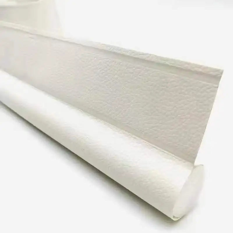 Adjustable Door Bottom Seal Strip | PU Leather Weather Blocker & Draft Stopper – Anti-Cold Gap Protector