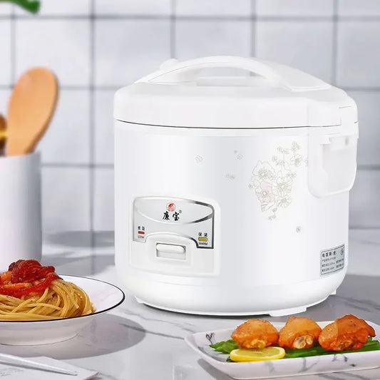 2L Electric Rice Cooker – Multifunctional Non-Stick Cooker for Rice, Soup, Cake & Stew