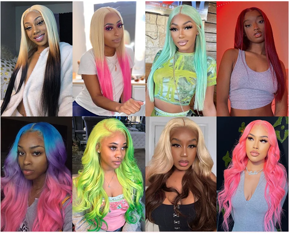 613 Blonde 13×6 HD Transparent Lace Frontal Human Hair Wig – Premium Straight Brazilian Remy