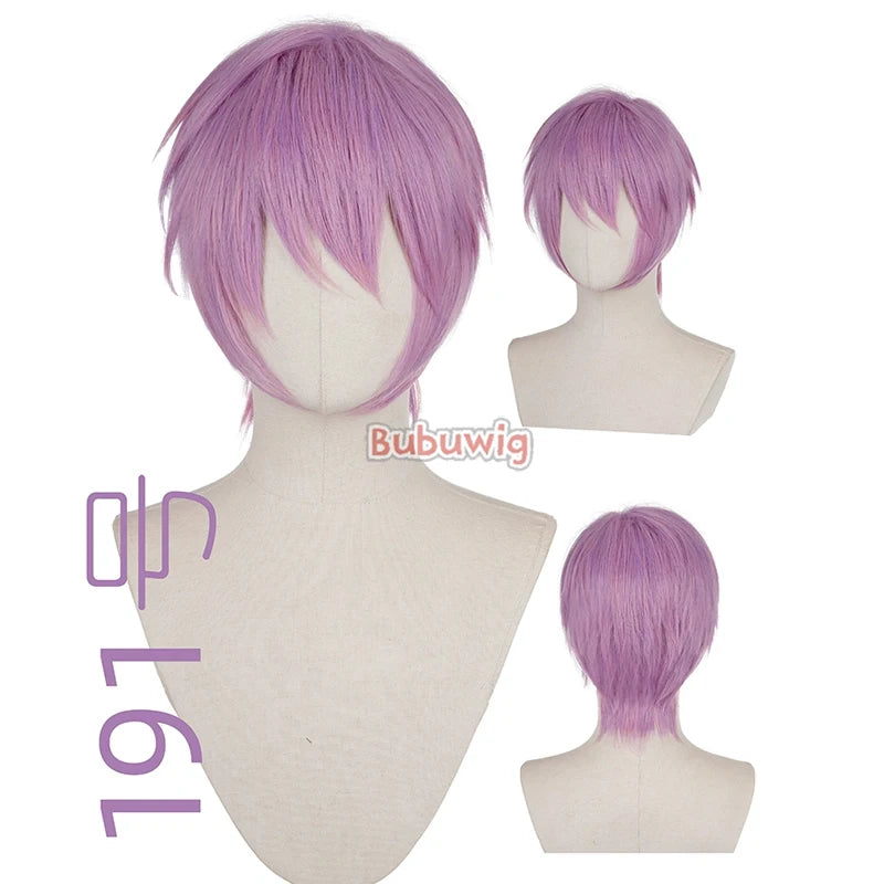 Bubuwig Synthetic Hair Short Straight Cosplay Wig – 70+ Colors, 12 Inch