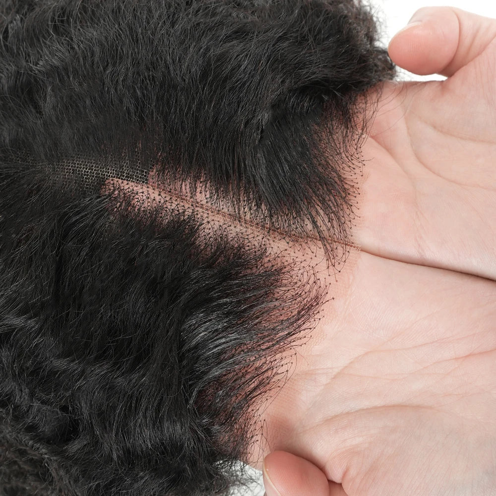 12A Burmese Curly Human Hair Wig 13x6 Transparent Lace | 200% Density Deep Wave Brazilian Wig