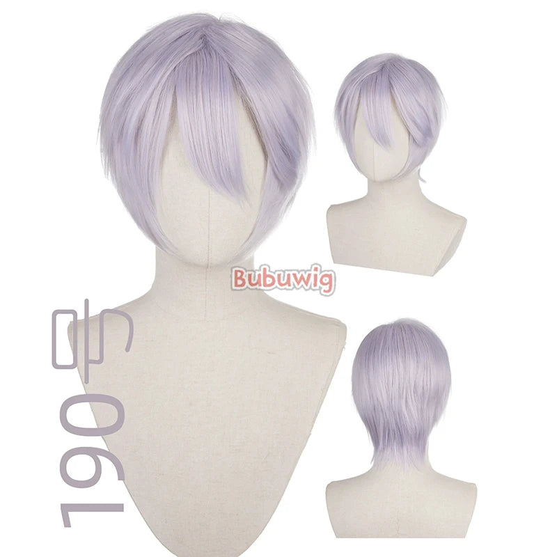 Bubuwig Synthetic Hair Short Straight Cosplay Wig – 70+ Colors, 12 Inch