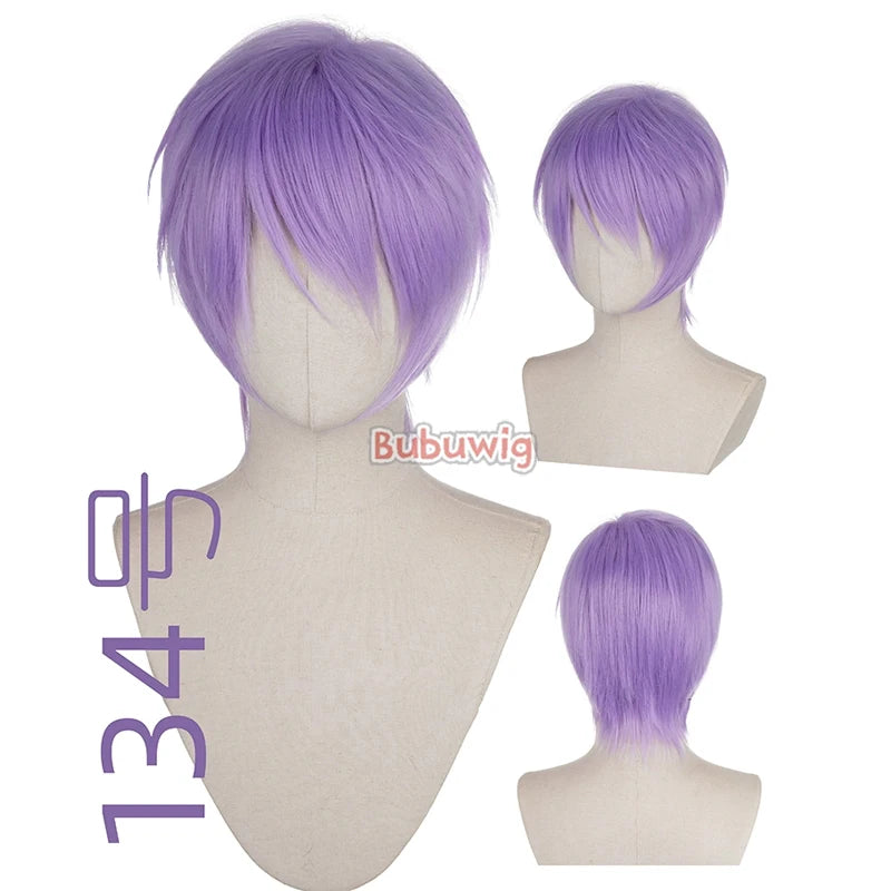 Bubuwig Synthetic Hair Short Straight Cosplay Wig – 70+ Colors, 12 Inch
