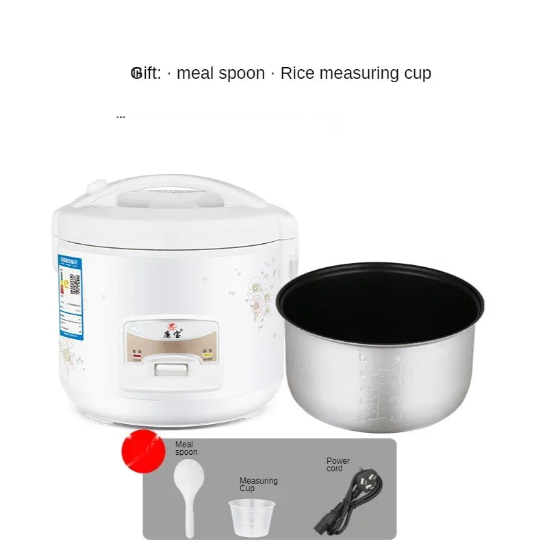 2L Electric Rice Cooker – Multifunctional Non-Stick Cooker for Rice, Soup, Cake & Stew