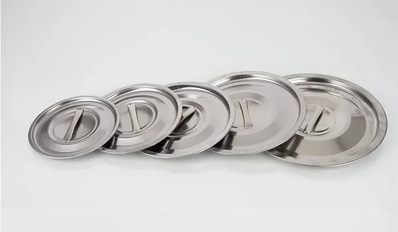 Stainless Steel Stock Pot Set with Lids – 3pcs/5pcs Soup & Stew Cookware Kitchen Set