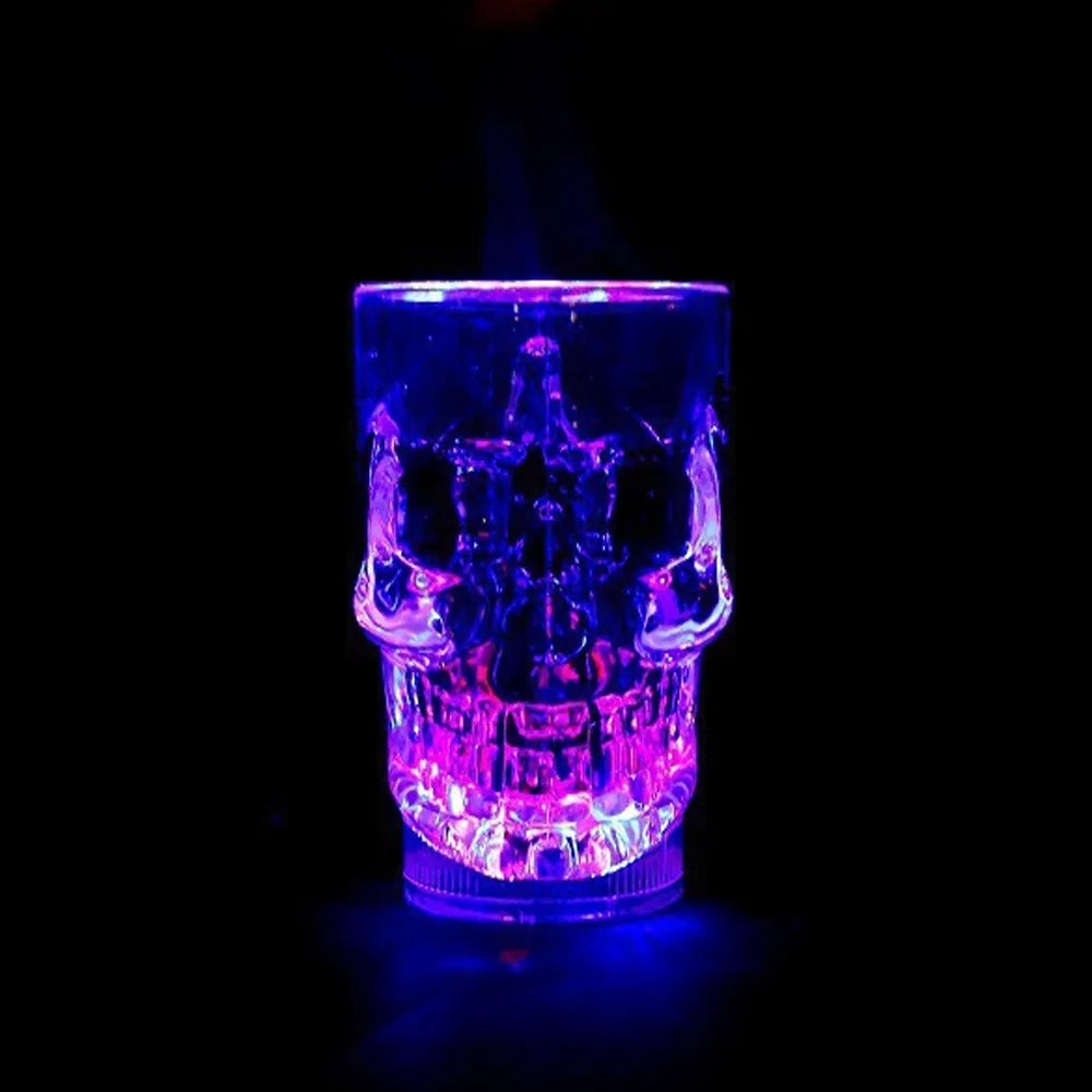 🌈 Inductive Rainbow LED Light-Up Beer Mug – Flashing Party Crystal Cup