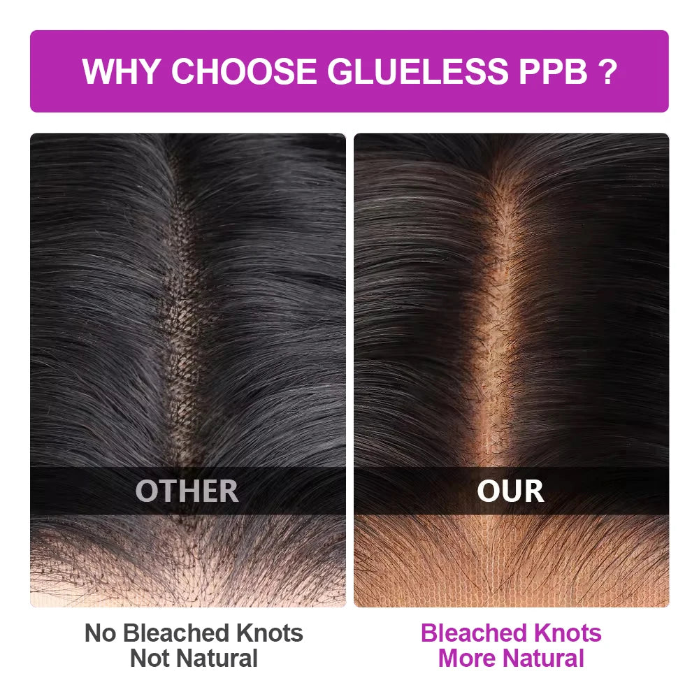 POPVIBES Bone Straight Short Bob HD Transparent Lace Front Wig (13x4/13x6) – Glueless Brazilian Remy Human Hair