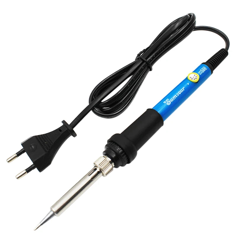 80W Electric Soldering Iron Kit – Adjustable Temperature Digital Welding Tool with Display & Multiple Tips