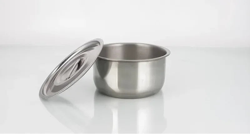 Stainless Steel Stock Pot Set with Lids – 3pcs/5pcs Soup & Stew Cookware Kitchen Set