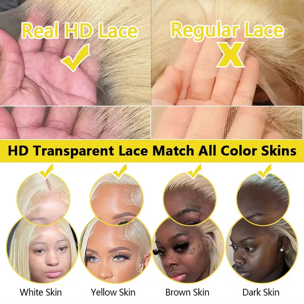 HD Lace Glueless Body Wave Human Hair Wig
