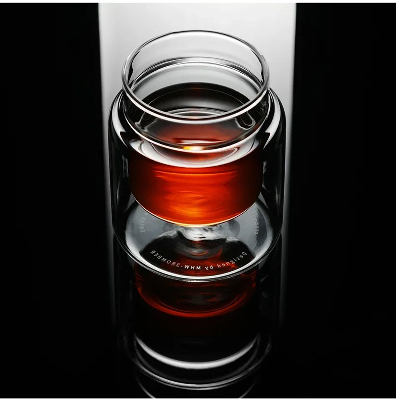 Glass Cup Double Wall Glass Coffee Mugs Borosilicate Glass Espresso Cups Professional Barista Accessories