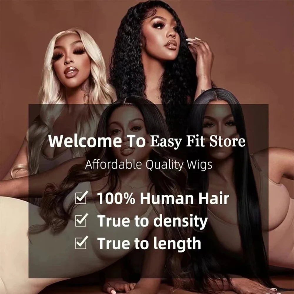13x4 Blonde HD Transparent Lace Front Wig – 613 Short Straight Bob Human Hair Wig for Women