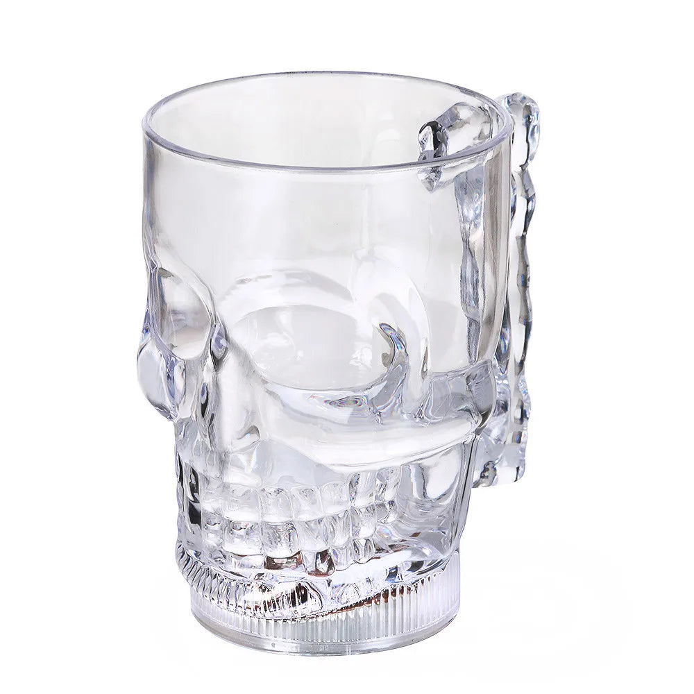 🌈 Inductive Rainbow LED Light-Up Beer Mug – Flashing Party Crystal Cup