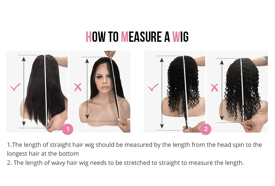 40” Rose Red Body Wave HD Lace Front Wig – 13x6 Transparent Brazilian Human Hair