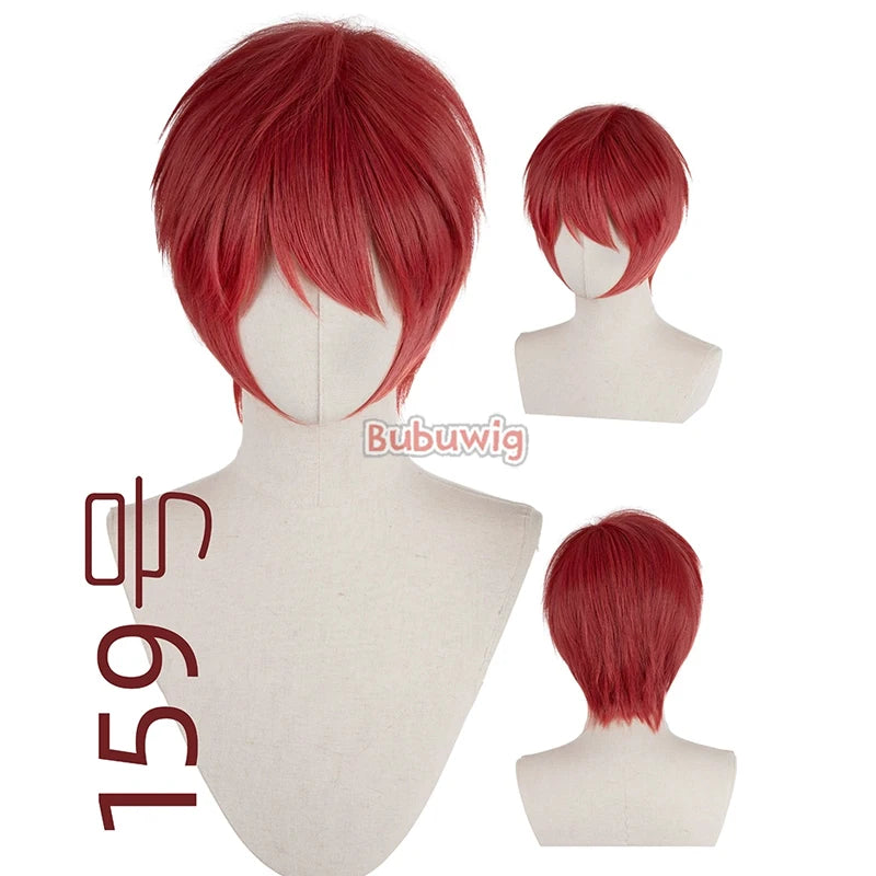 Bubuwig Synthetic Hair Short Straight Cosplay Wig – 70+ Colors, 12 Inch