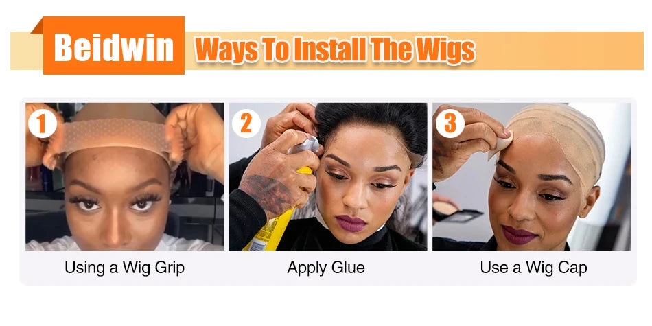 34 Inch Silky Straight Glueless Brazilian Remy Human Hair Wig (Transparent 13x4/13x6 Lace Front)