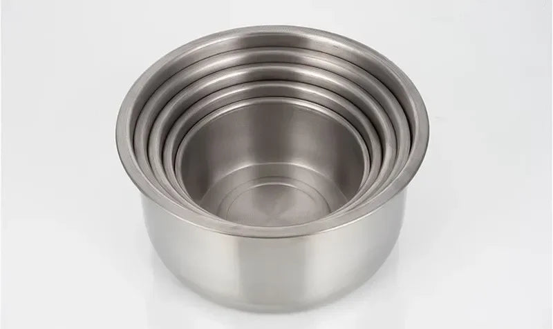 Stainless Steel Stock Pot Set with Lids – 3pcs/5pcs Soup & Stew Cookware Kitchen Set