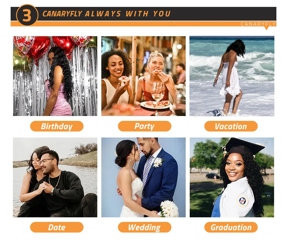 38 Inch Deep Wave 13x6 Lace Front Human Hair Wig (5x5 Closure, 360 Lace, 200% Density, Brazilian Remy)