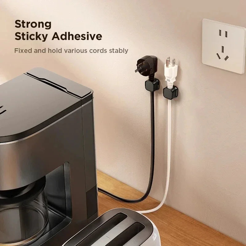Magnetic Cable Organizer – Adhesive Wire Clip Holder for Home & Office Desk Management