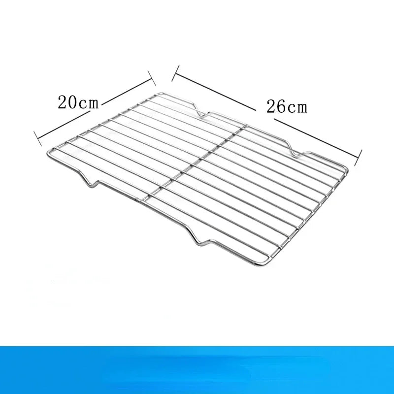 3PCS Stainless Steel Square Plates with Lids – Food Grade Multi-Purpose Set for BBQ, Steaming & Cold Dishes