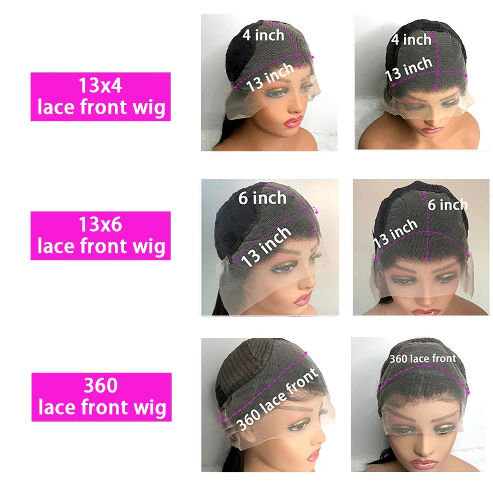 Deep Wave HD Lace Wig | Curly Human Hair 13x4 / 13x6 / 360 Lace Front