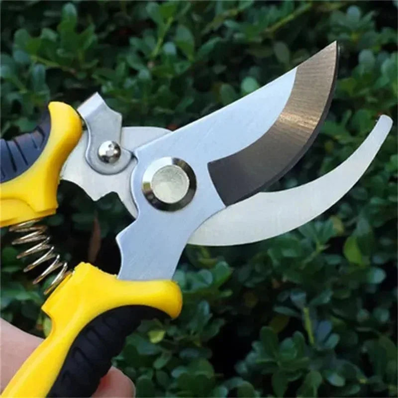 Professional Garden Pruning Shears – Sharp Stainless Steel Bypass Scissors for Plants & Flowers