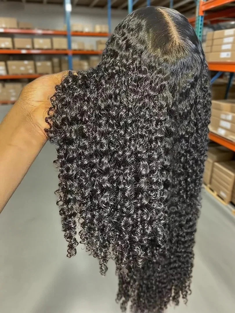 7x5 Wear & Go Glueless Deep Wave HD Lace Wig (13x6 / 13x4) – Brazilian Remy Human Hair, 300% Density (30–40")