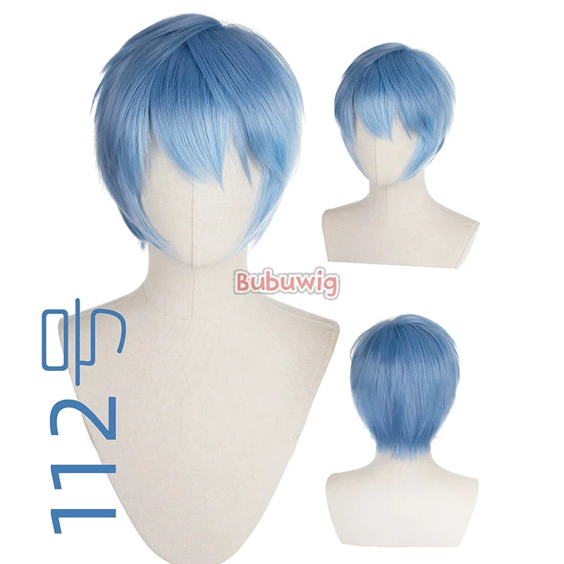 Bubuwig Synthetic Hair Short Straight Cosplay Wig – 70+ Colors, 12 Inch