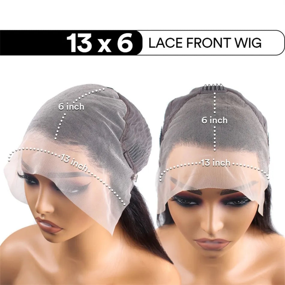 Frolo Bob Wig 5x5 HD Lace Closure Short Glueless Body Wave Human Hair Wig (220 Density, Brazilian Remy, 8–16 Inch)
