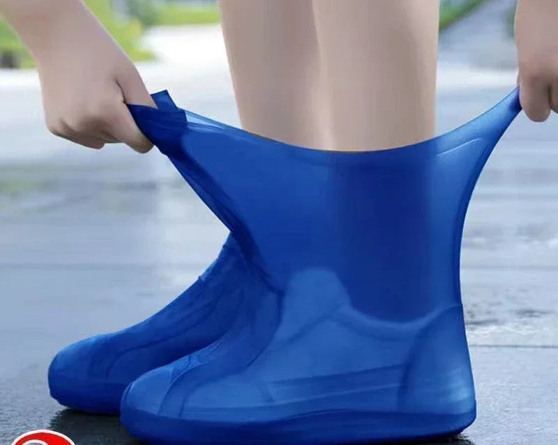 Silicone Waterproof Shoe Covers – Anti-Slip Reusable Rain Boots for Outdoor Protection