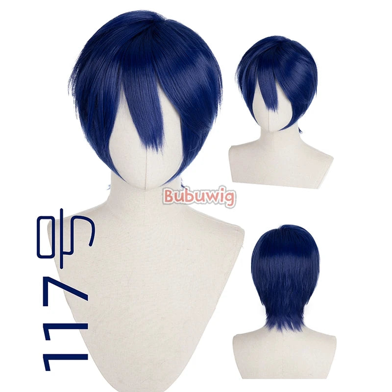 Bubuwig Synthetic Hair Short Straight Cosplay Wig – 70+ Colors, 12 Inch