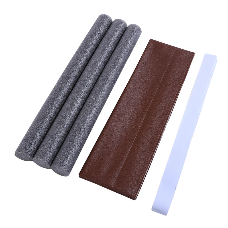 Adjustable Door Bottom Seal Strip | PU Leather Weather Blocker & Draft Stopper – Anti-Cold Gap Protector
