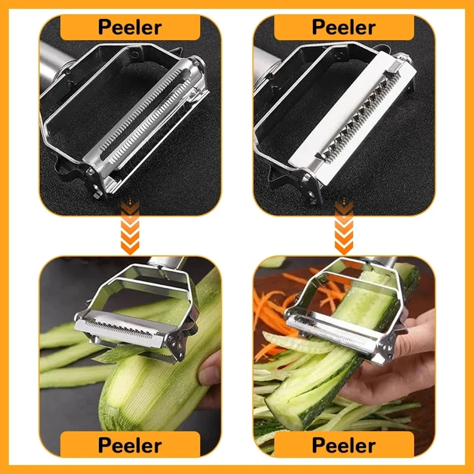 14-in-1 Multifunctional Vegetable Chopper – Slicer, Dicer & Grater | Kitchen Tool
