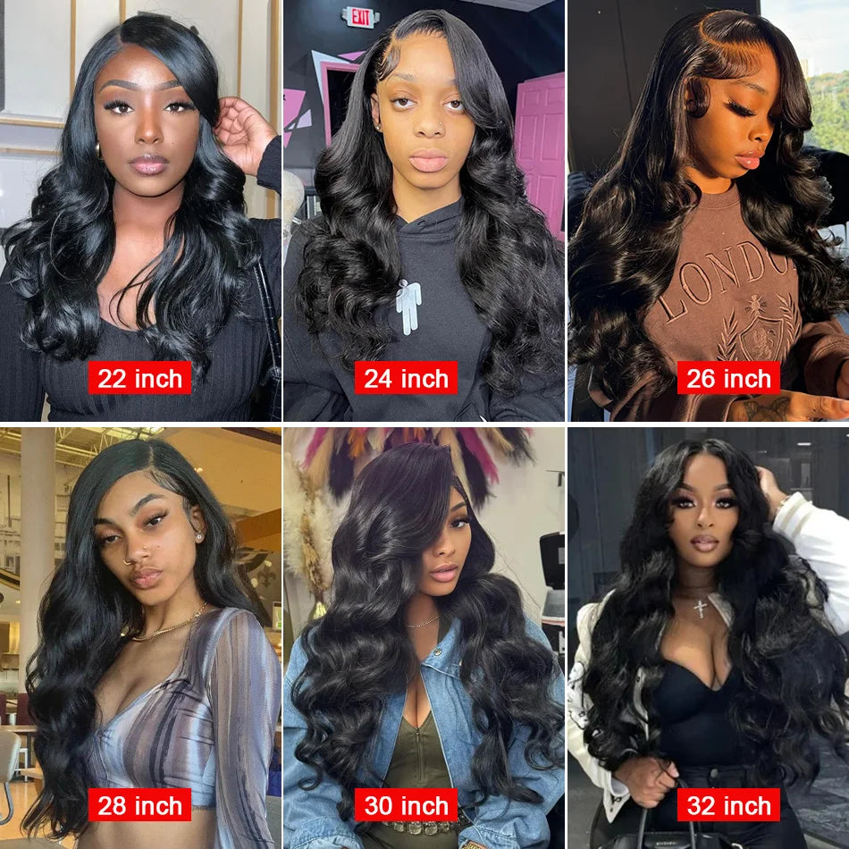 Wear & Go HD 13x6 Body Wave Lace Front Human Hair Wig (Glueless) | 30–40"