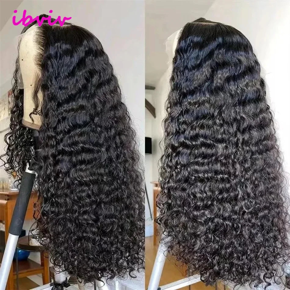Kinky Curly 13x4 Lace Front Wig 250% Density – Vietnamese Raw Human Hair, Natural Wet & Wavy Look