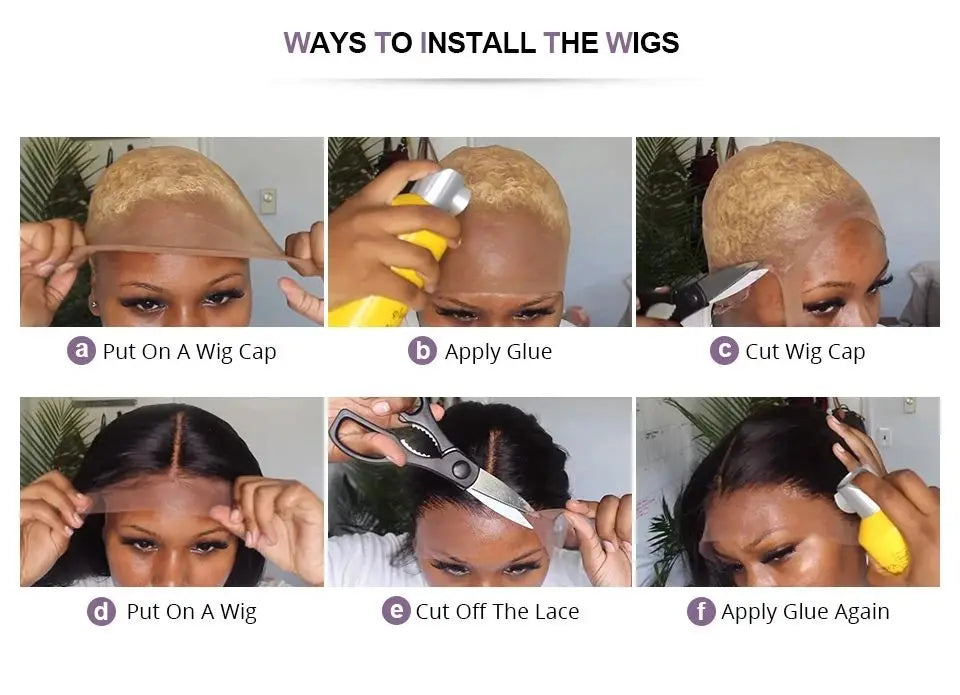 Glueless 13x4 HD Lace Curly Bob Wig 100% Human Hair Pre-Plucked Natural Hairline Short Curly Wig