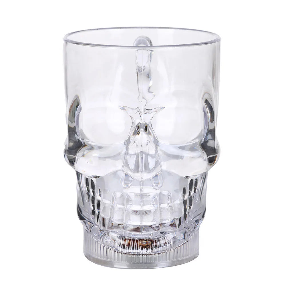 🌈 Inductive Rainbow LED Light-Up Beer Mug – Flashing Party Crystal Cup