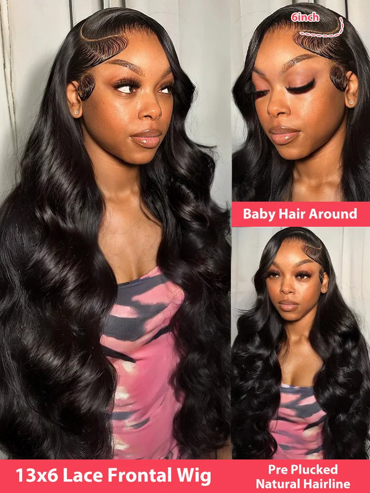 Wear & Go HD 13x6 Body Wave Lace Front Human Hair Wig (Glueless) | 30–40"